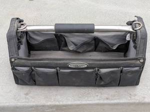 lot 151 image: McGuire-Nicholas Open-Top Tool Tote with Steel Handle