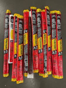 lot 36 image: trol - Jack Links Teriyaki Beef Sticks, 12-Count Bulk Lot, 0.92 oz Each, Best By 2025