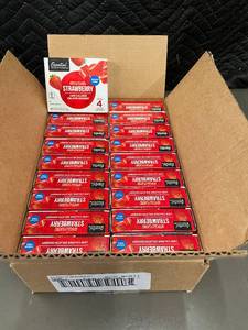 lot 47 image: NC 3 - Case of 18 Essential Everyday Sugar Free Strawberry Gelatin Dessert Mix