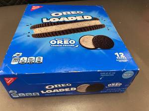 lot 122 image: IN 5 - Oreo Loaded Chocolate Sandwich Cookies 12-Pack Bulk Lot