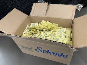 lot 385 image: NC 1 - Splenda Zero Calorie Sweetener Packets, 2000-Count Bulk Box (Best By 062028)
