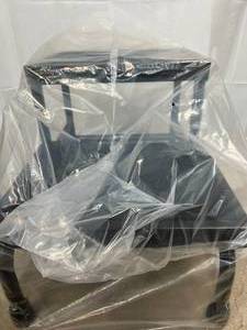 lot 23 image: New In Open Box McKesson Heavy Duty 2-Step Stepstool - Skid-Resistant Rubber Mat and Leg Tips, Sturdy Black Frame - Great Condition