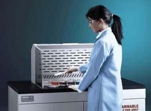 lot 109 image: WOW MSRP $4000 Labconco CAT #3955200 Fume Adsorber  SingleFilter BenchTop System For Fume Capture  Compact, Portable CarbonFilter Unit for LightDuty Lab Use  Ideal for Histology, Staining Rooms & Chemical Workstations