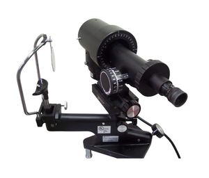 lot 19 image: Marco Keratometer 1 - Measures Corneal Curvature, Dual Eye-Level Sighting System, Positive Fixation - Great Condition