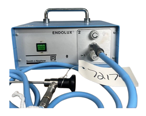 lot 28 image: Smith  Nephew Endolux 2 Endoscopy Halogen Light Source - Illuminates Endoscopic and Arthroscopic Procedures, Eco-Friendly, Safety Sensor - Great Condition