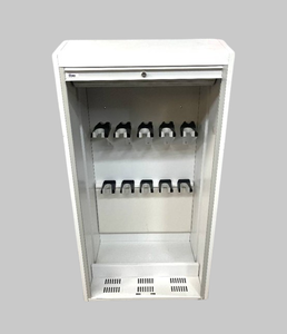 lot 43 image: InnerSpace 4848AA Small Diameter Scope Cabinet - Protective Padded Rear Wall, Cord Retainers, Suitable Scope Storage - Great Condition 