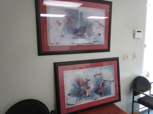 lot 10 image: Office Artwork