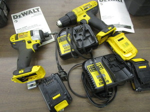 lot 33 image: DeWalt Impact & Drill Set