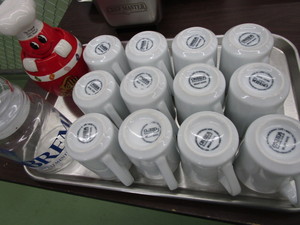 lot 86 image: Coffee Cups, Sheet Pan