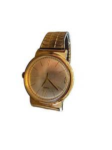 lot 23 image: Vintage Timex Gold-Tone Wristwatch with Expansion Band