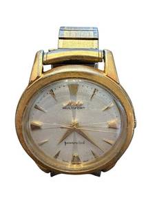 lot 36 image: Vintage Mido Multifort Powerwind Wristwatch with Expansion Band