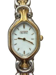 lot 42 image: Citizen Eco-Drive Two-Tone Ladies Wrist Watch