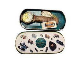 lot 48 image: Fossil Limited Edition Integrity Watch with Tin Case