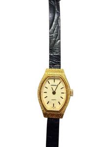 lot 68 image: Caravelle Bulova Ladies Quartz Watch with Black Strap