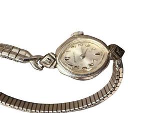 lot 69 image: Vintage Benrus Ladies Silver Tone Wristwatch with Expansion Band