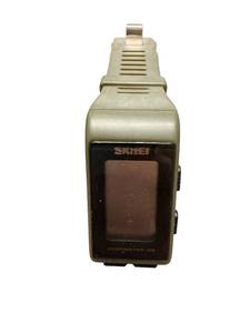 lot 76 image: SKMEI 3D Pedometer Digital Sports Watch with Green Strap