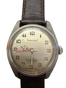 lot 92 image: Vintage Towncraft Waterproof 17 Jewels Swiss Made Wristwatch