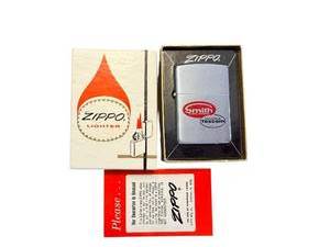 lot 96 image: Vintage Zippo Lighter Smith Welding Equipment Tescom Branded with Box