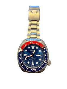 lot 126 image: Seiko PADI Automatic Divers 200m Watch with Stainless Steel Band