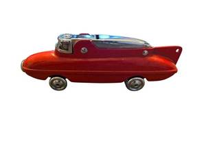 lot 135 image: Vintage Chrome Japan Red Car Lighter