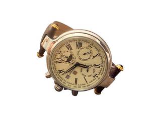 lot 152 image: Steinhausen Automatic Chronograph Watch with Brown Leather Band