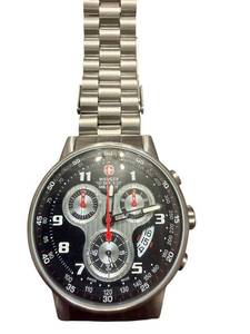 lot 171 image: Wenger Swiss Military Chronograph Stainless Steel Watch