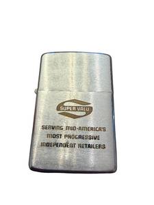 lot 180 image: Vintage Zippo Lighter Super Valu Advertising