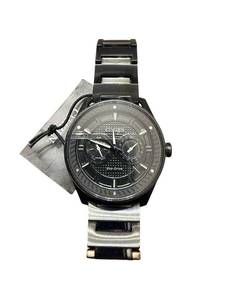 lot 223 image: Citizen Eco-Drive Black Stainless Steel Chronograph Watch with Tag