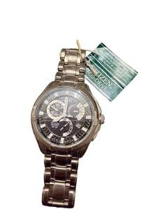 lot 233 image: Citizen Eco-Drive Stainless Steel Mens Watch Perpetual Calendar WR 100