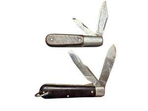 lot 248 image: Lot of 2 Vintage Barlow Folding Pocket Knives