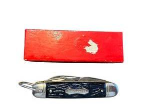 lot 279 image: Forest-Master Vintage Multi-Tool Pocket Knife with Original Box