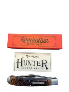 lot 286 image: Remington R1263 Hunter Bullet Knife with Original Box