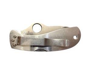 lot 329 image: Spyderco Stainless Steel Serrated Folding Pocket Knife Seki-Japan