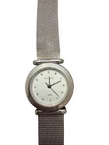 lot 354 image: Skagen Denmark Stainless Steel Mesh Band Analog Watch