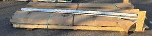 lot 12 image: AMERIMAX HOME PRODUCTS Lot of 6 Boxes of- F4.5 x 10 ft. White Aluminum Drip Edge Flashing (one box it partial) Approximately 280 pieces) Retail Value of $2,066