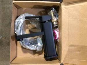 lot 22 image: Black Faucet Customer Returns See Pictures
