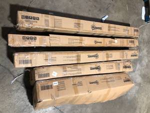 lot 58 image: 100110-047W Outsunny 20 x 32 ft. Heavy Duty Party Tent missing parts (box 5 missing) customer returns