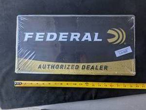 lot 30 image: New metal sign Federal Authorized Dealer
