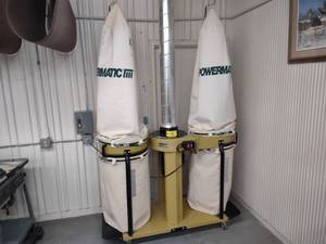 lot 191 image: Powermatic Dust Collector, Model 07...