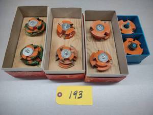 lot 193 image: Shaper Cutters...