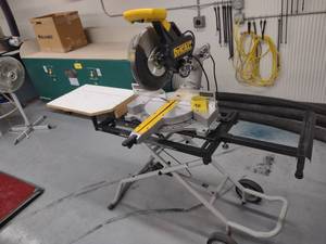 lot 196 image: Dewalt 12 Sliding Miter Saw, Model...