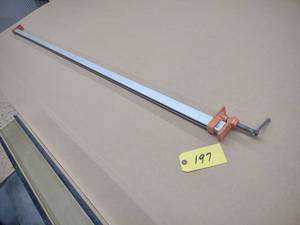 lot 197 image: (6) Jorgensen 6 Aluminum Bar Clamp...