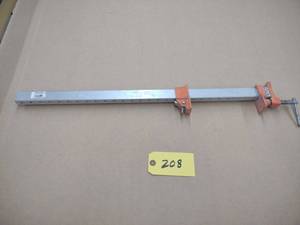 lot 208 image: (5) Jorgensen 2 Aluminum Bar Clamp...
