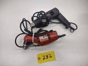 lot 232 image: Angle Drill & Heat Gun...