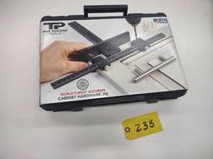 lot 238 image: True Position Cabinet Hardware Jig...