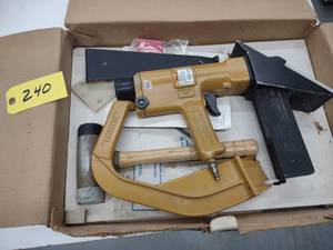 lot 240 image: Bostitch M111FS Floor Stapler...