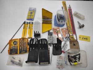 lot 268 image: Drill Bits...