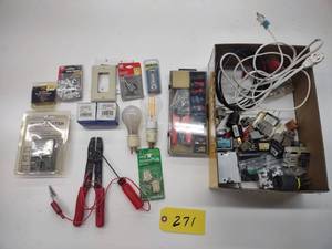 lot 271 image: Assorted Electrical ...
