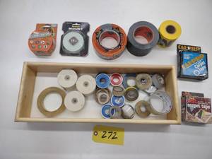 lot 272 image: Assorted Tapes...