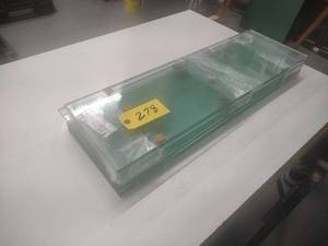 lot 278 image: (6) Tempered Glass Shelves, 38x9 ...